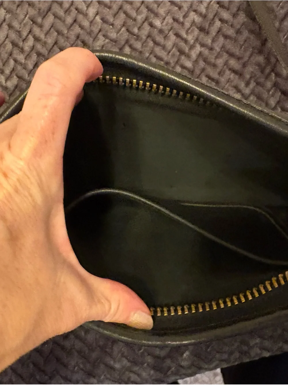 Coach Green Leather Crossbody Bag with Gold Hardware